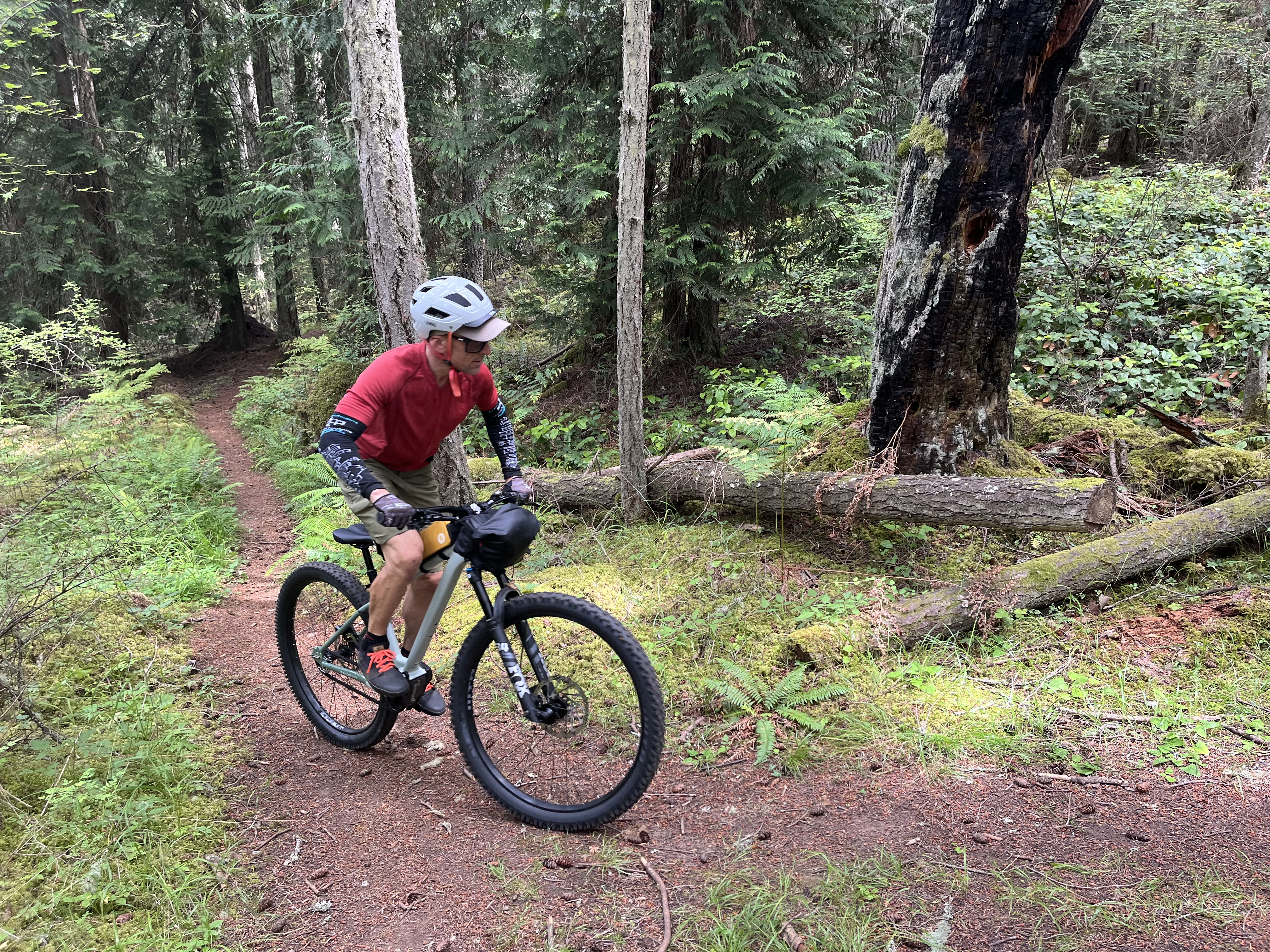 Riding the Priority 600HXT at Lopez Hill